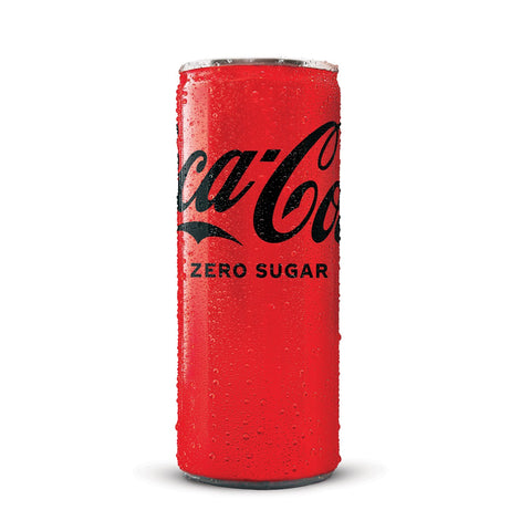 Coca cola zero sugar 250 ml tin