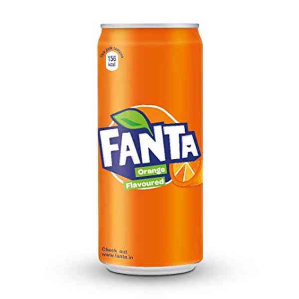 Fanta orange 250ml tin