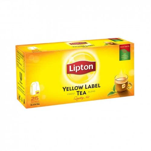 Liption Yellow Teabag 25 Pcs