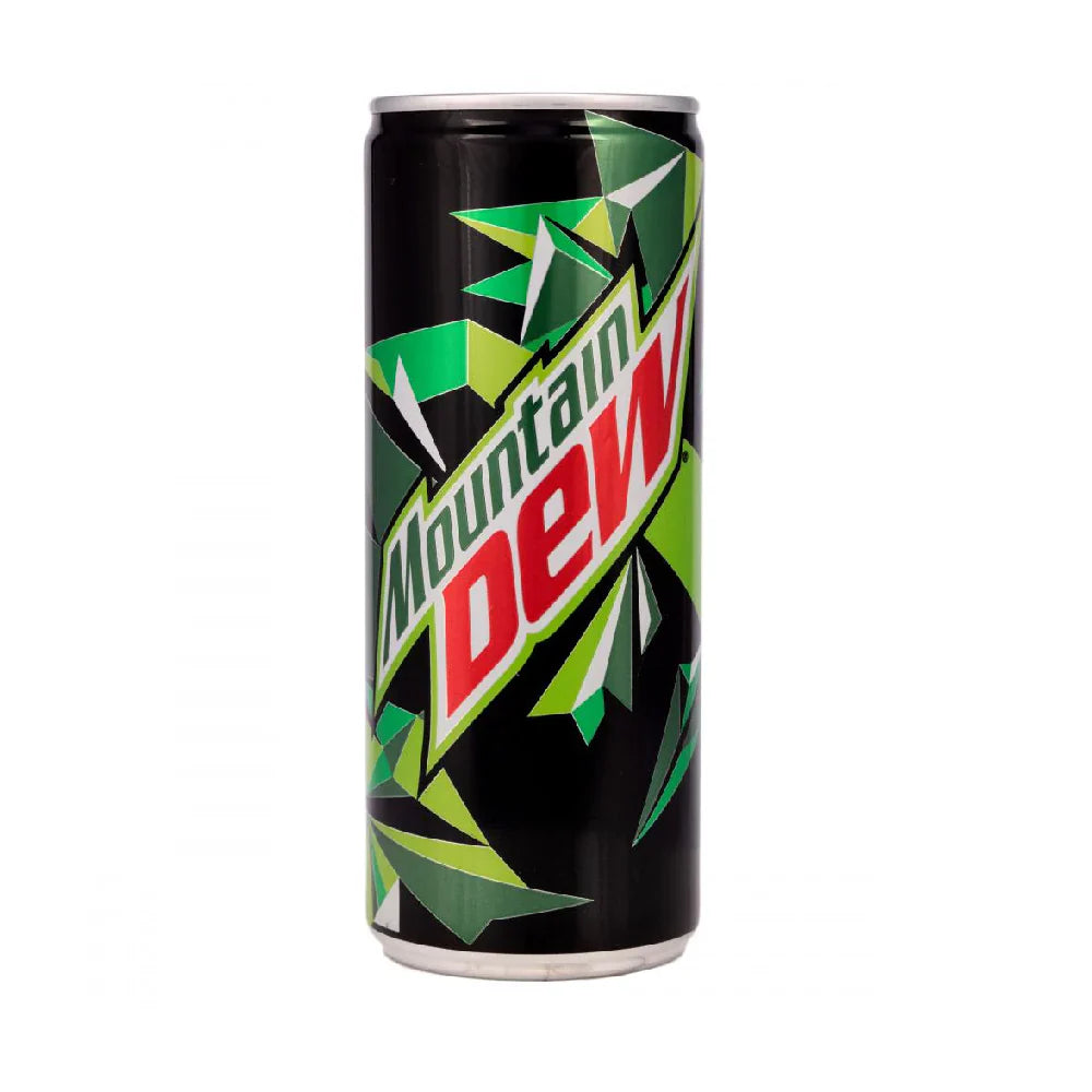 Mountain dew tin 250 ml