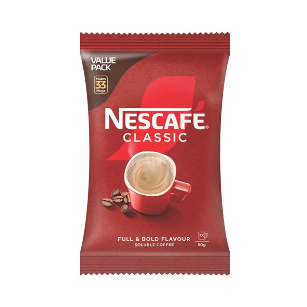 Nestle Nescafe Classic Coffee 50gm Pouch