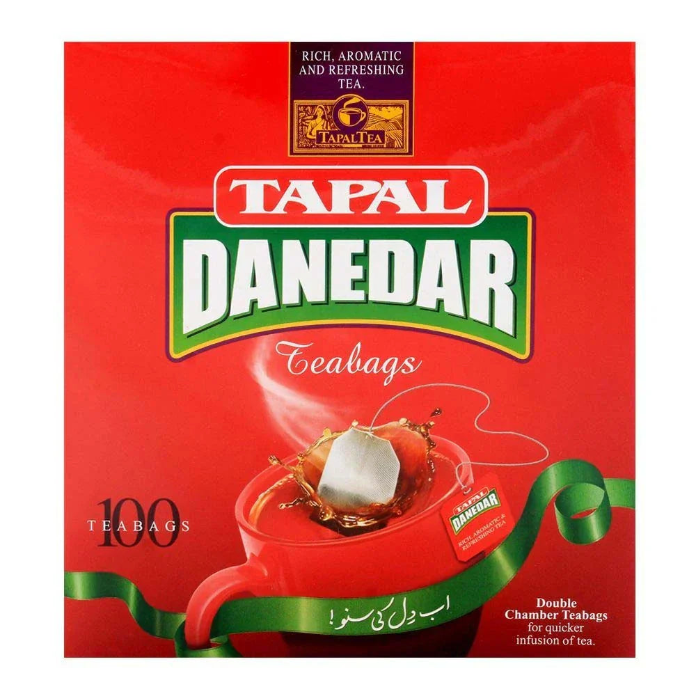 Tapal Danedar Black Tea 100Tea Bags 200Gm
